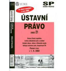 Ústavní právo právní stav k 1.9.2002