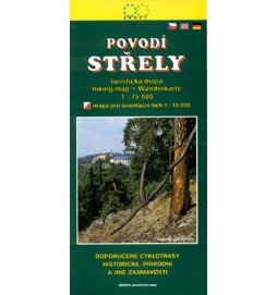 Povodí Střely 1:75 000