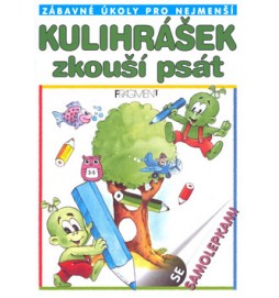 Kulihrášek zkouší psát