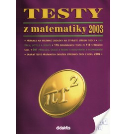 Testy z matematiky 2003