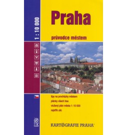 Praha průvodce městem 1:10 000