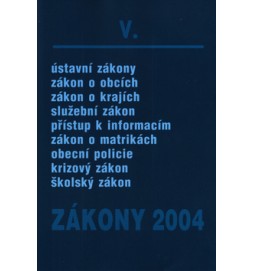 Zákony 2004/V