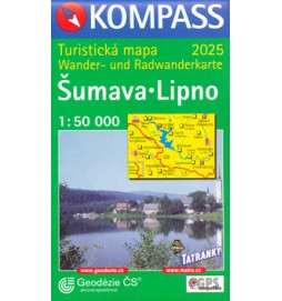 Šumava - Lipno 1:50 000