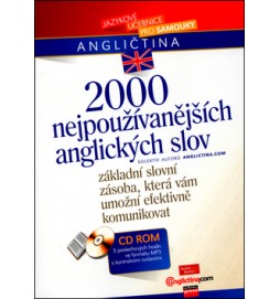 2000 nejpoužívanějších anglických slov + CD ROM