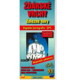 Žďárské vrchy Železné hory 1:75 000