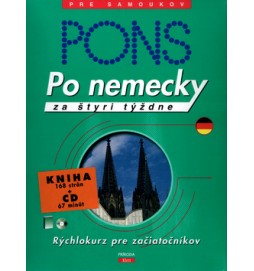 Po nemecky za štyri tyždne + CD, pre samoukov