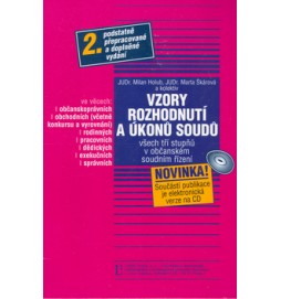 Vzory rozhodnutí a úkonů soudu + CD