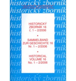 Historický zborník 16 č. 1-2/2006