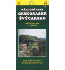 Českosaské Švýcarsko 1:50 000