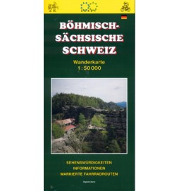 Böhmisch - Sächsische schweiz 1:50 000