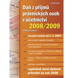 Daň z příjmů právnických osob v účetnictví 2008/2009