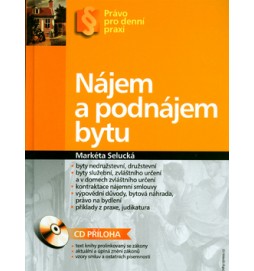 Nájem a podnájem bytu + CD