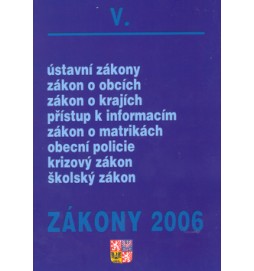 Zákony 2006/V