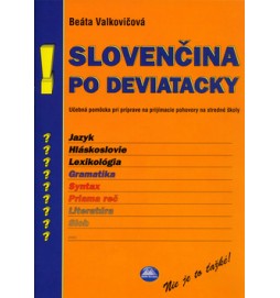 Slovenčina po deviatacky