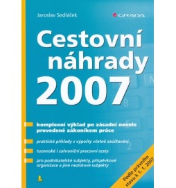 Cestovní náhrady 2007