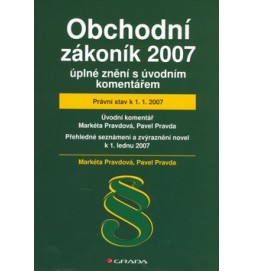 Obchodní zákoník 2007