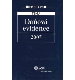 Daňová evidence 2007