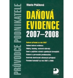 Daňová evidence 2007-2008