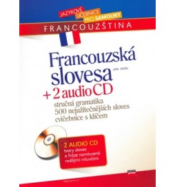 Francouzská slovesa + 2CD