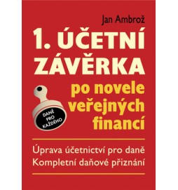 1. účetní závěrka po novele veřejných financí