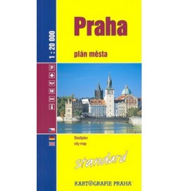 Praha plán města standard