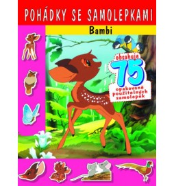 Pohádky se samolepkami Bambi