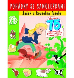 Pohádky se samolepkami Jašek a kouzelná fazole