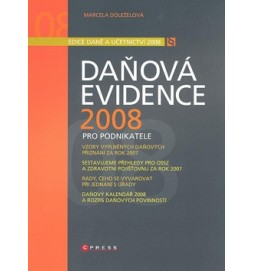 Daňová evidence 2008