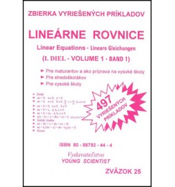 Lineárne rovnice I.diel