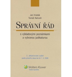 Správní řád s výkladovými poznámkami a vybranou judikaturou