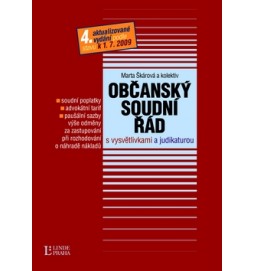 Občanský soudní řád s vysvětlivkami a judikaturou