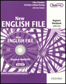 New English File Beginner Workbook with key + CD-ROM - Clive Oxenden