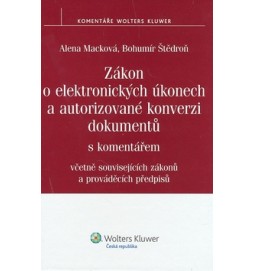 Zákon o elektronických úkonech a autorizované konverzi dokumentů