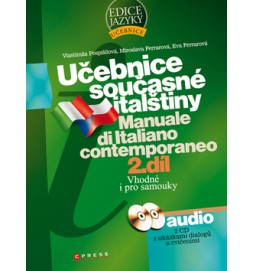 Učebnice současné italštiny 2. díl + 2 CD