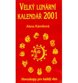 Velký lunární kalendář 2001