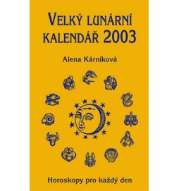 Velký lunární kalendář 2003