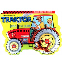 Traktor jede na pole