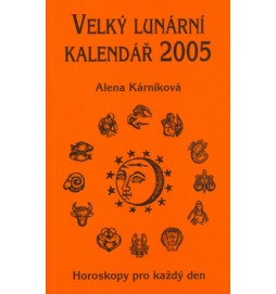 Velký lunární kalendář 2005