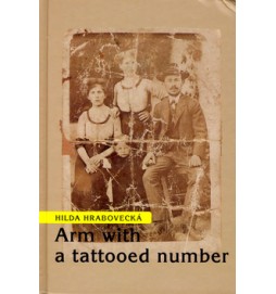 Arm with a tattooed number