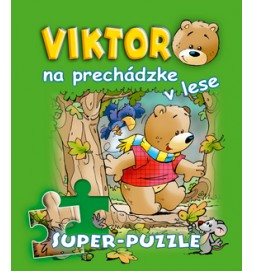 Viktor na prechádzke v lese