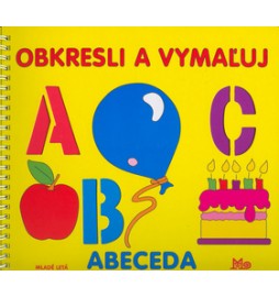 Obkresli a vymaľuj - Abeceda