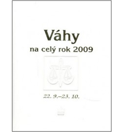 Váhy na celý rok 2009