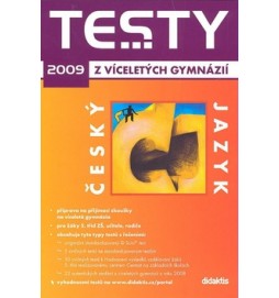 Testy z víceletých gymnázií český jazyk 2009