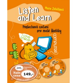 Listen and Learn Poslechová cvičení pro malé školáky + 2 CD