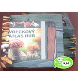 Vreckový atlas húb + hubársky nôž