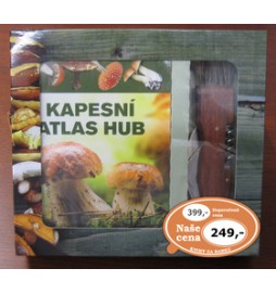 Kapesní atlas hub + houbařský nůž