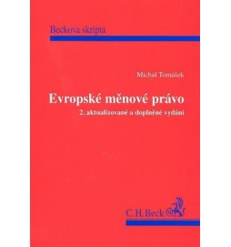 Evropské měnové právo 2. aktualizované a doplněné vydání