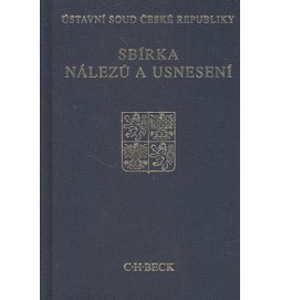 Sbírka nálezů a usnesení Ústavní soud České republiky+CD