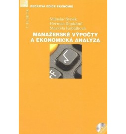 Manažerské výpočty a ekonomická analýza (+ CD)