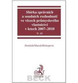 Sbírka správních a soudních rozhodnutí ve věcech průmyslového vlastnictví v lete